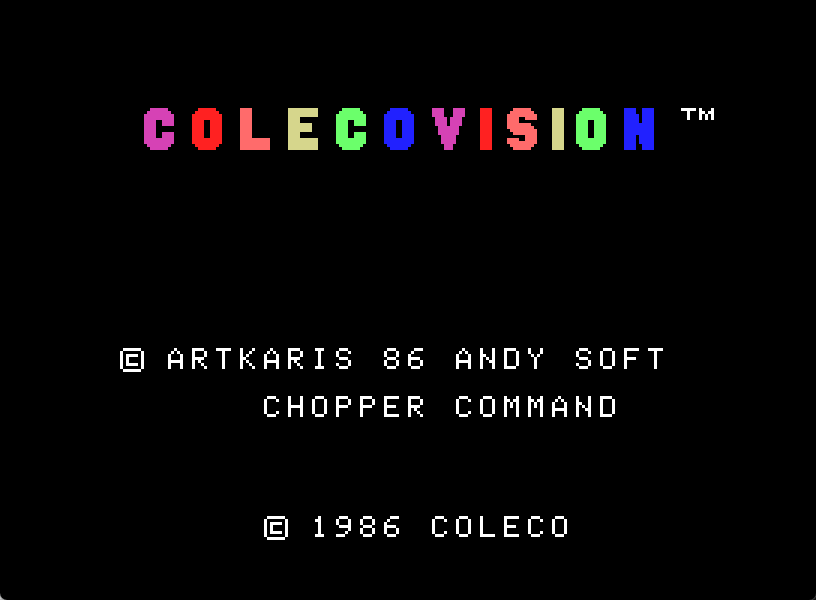 Choplifter! (Chopper Command) Preview