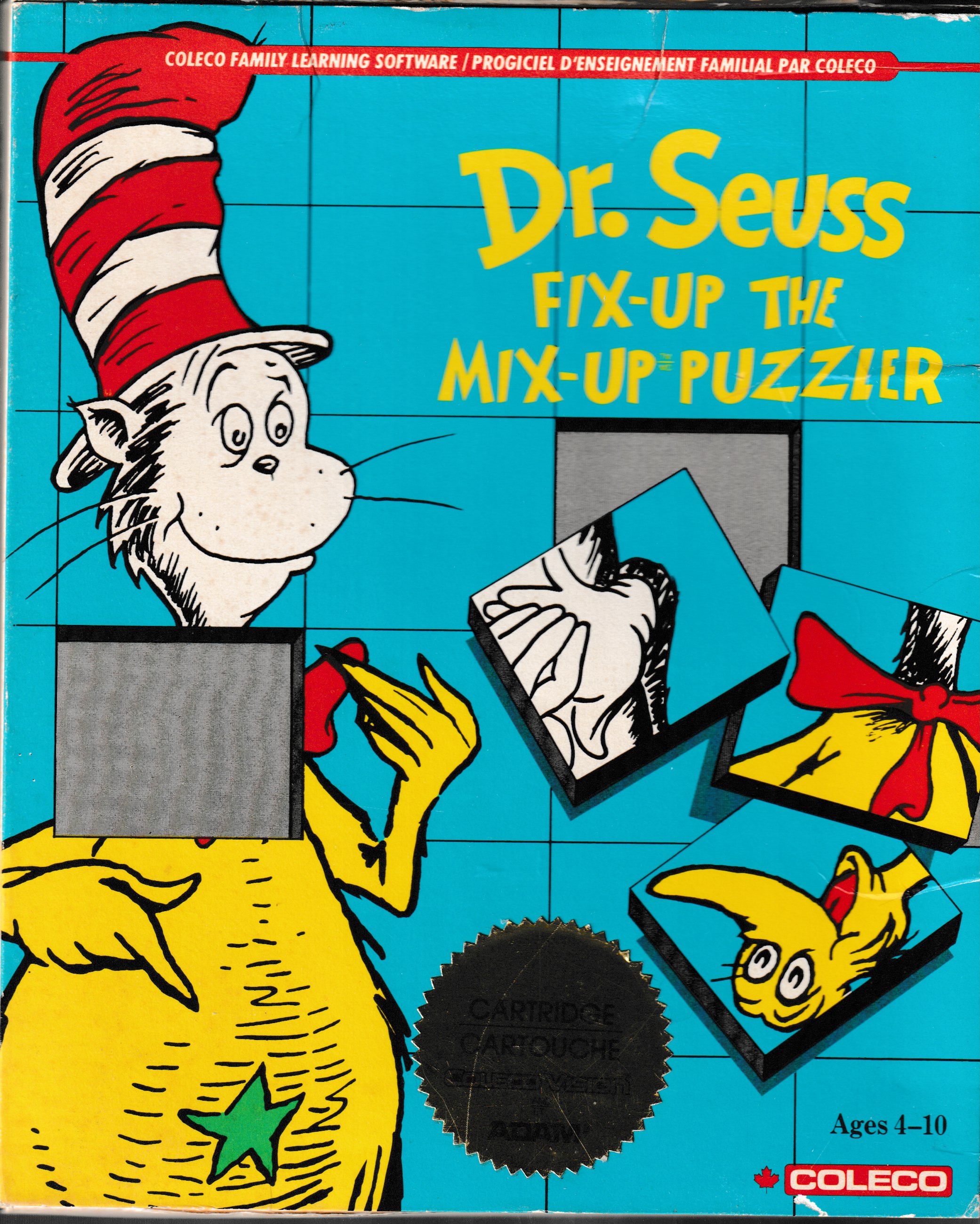 Dr. Seuss: Fix-Up the Mix-Up Puzzler (CA)