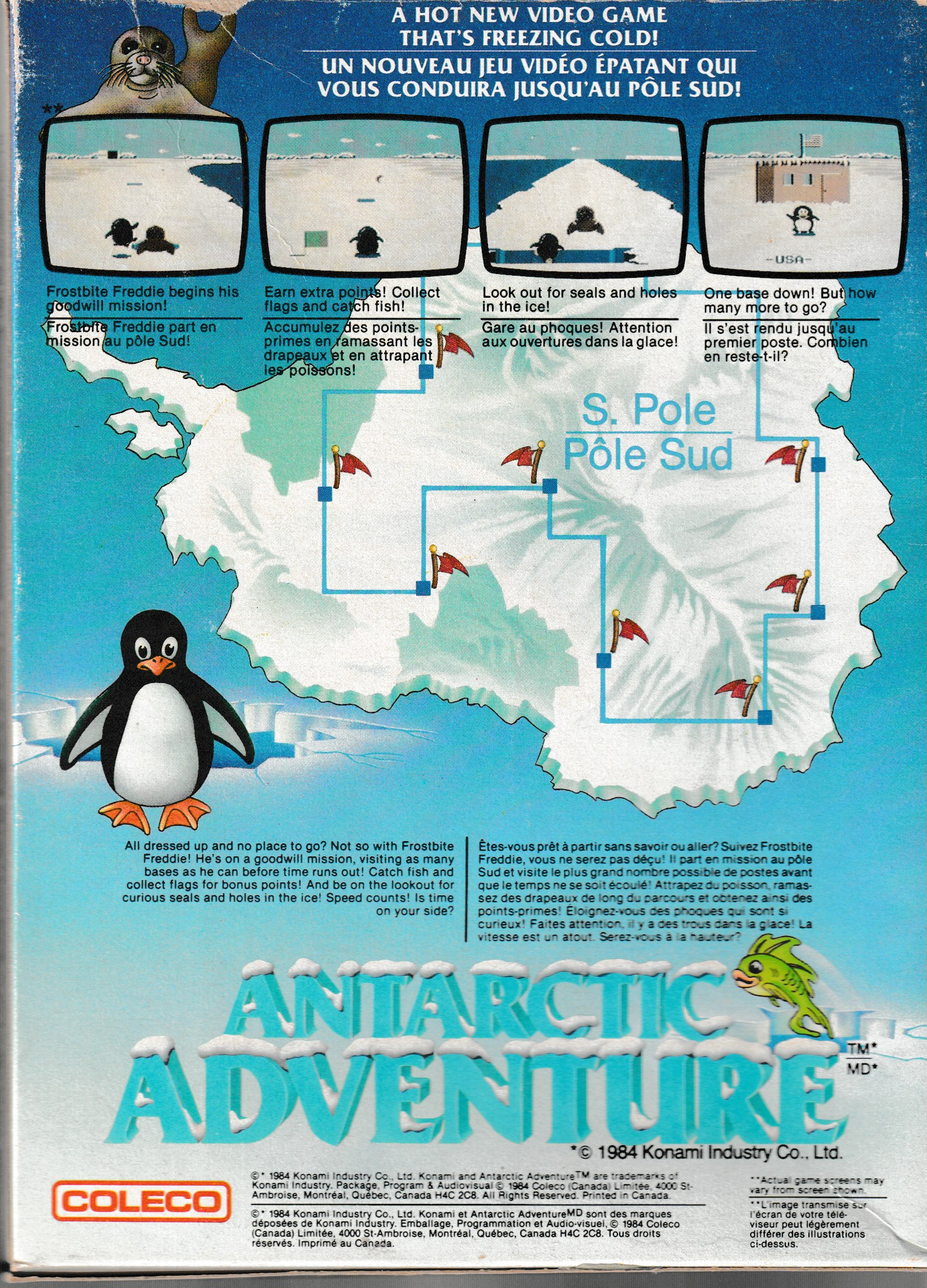 Antarctic Adventure Canadian Back