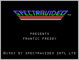 Frantic Freddy Preview