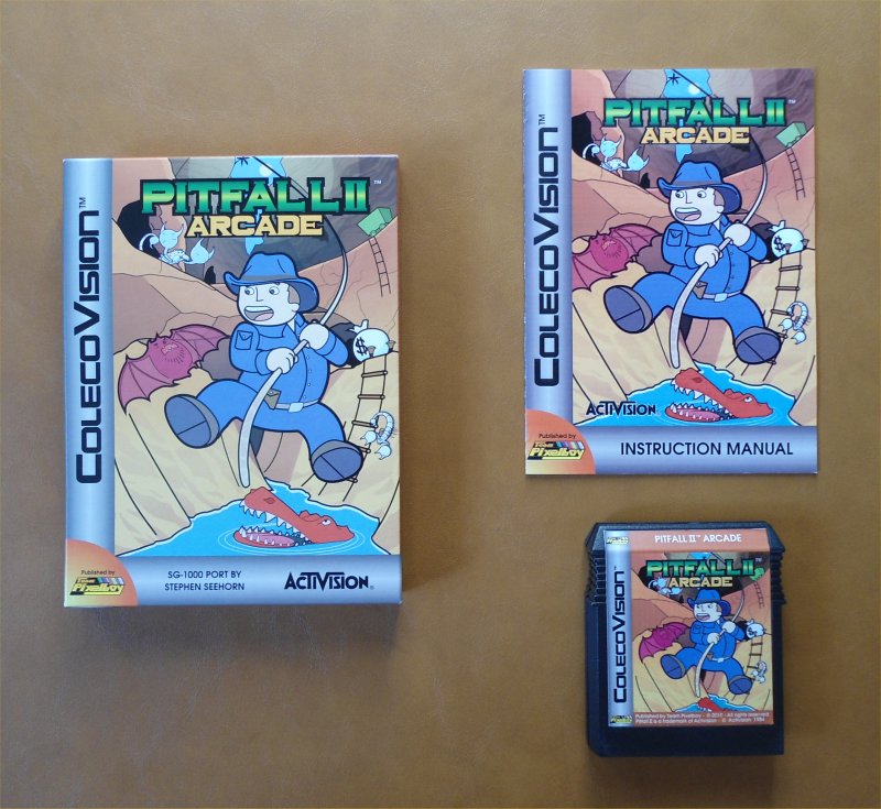 Pitfall II Arcade Promotional Material