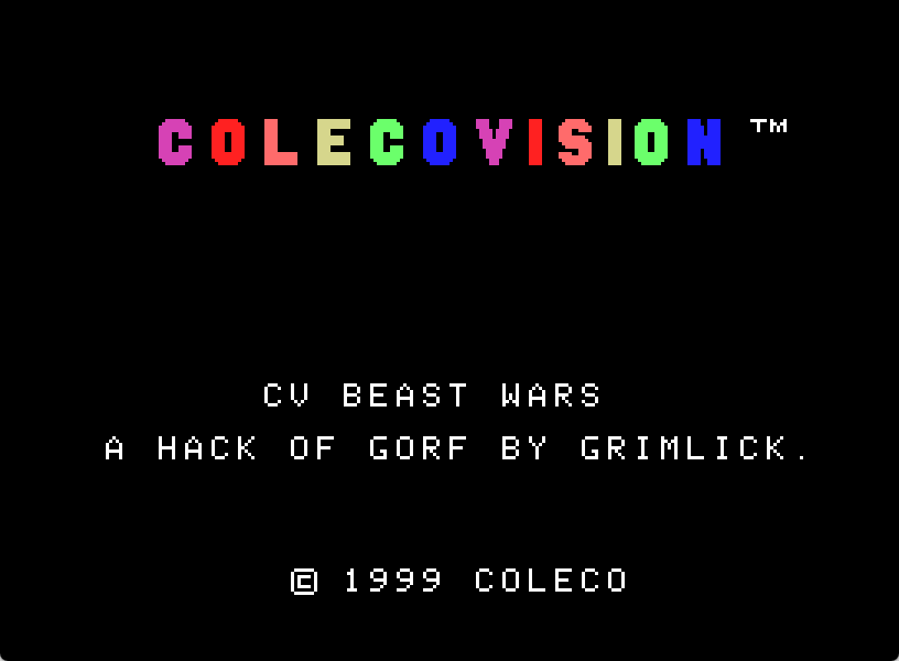 CV Beast Wars - Gorf Hack Preview