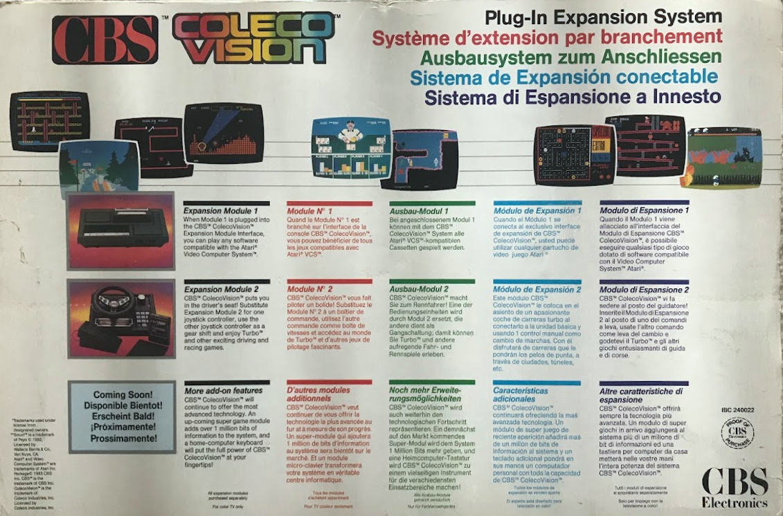ColecoVision Console Models & Variants - Complete Visual Guide & History