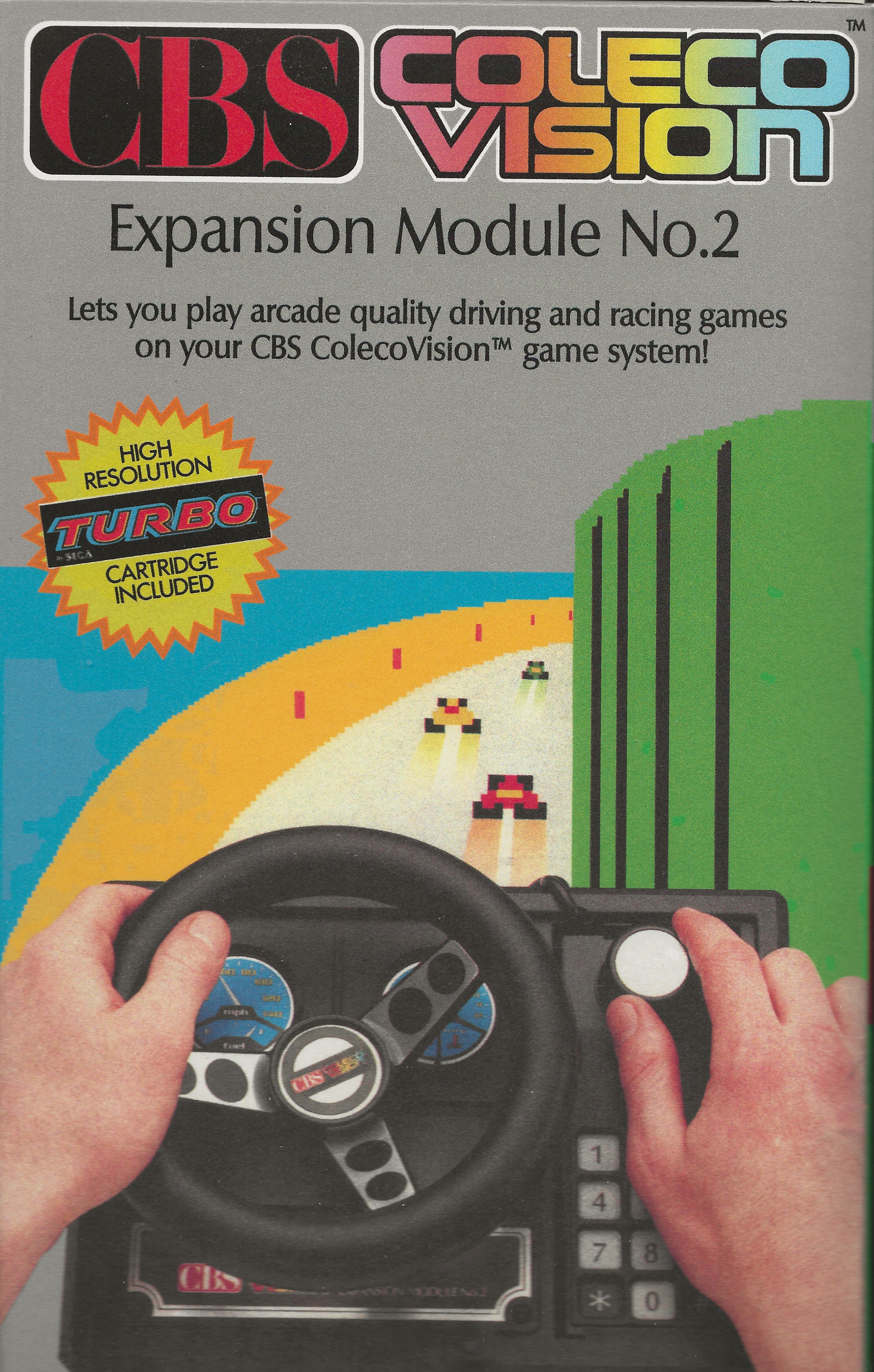 ColecoVision Expansion Module #2 - Driving Controller & Steering Wheel