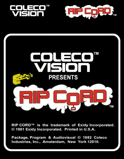 Rip Cord Prototype Label