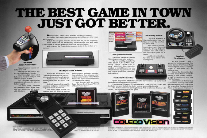 Coleco Poster 3