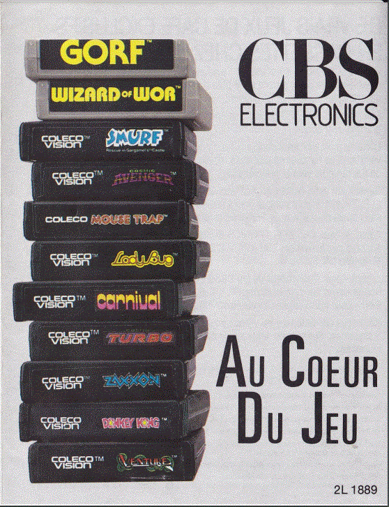 CBS Electronics Au Coeur Du Jeu
