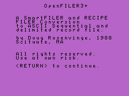 OpenRECIPE Screenshot 2