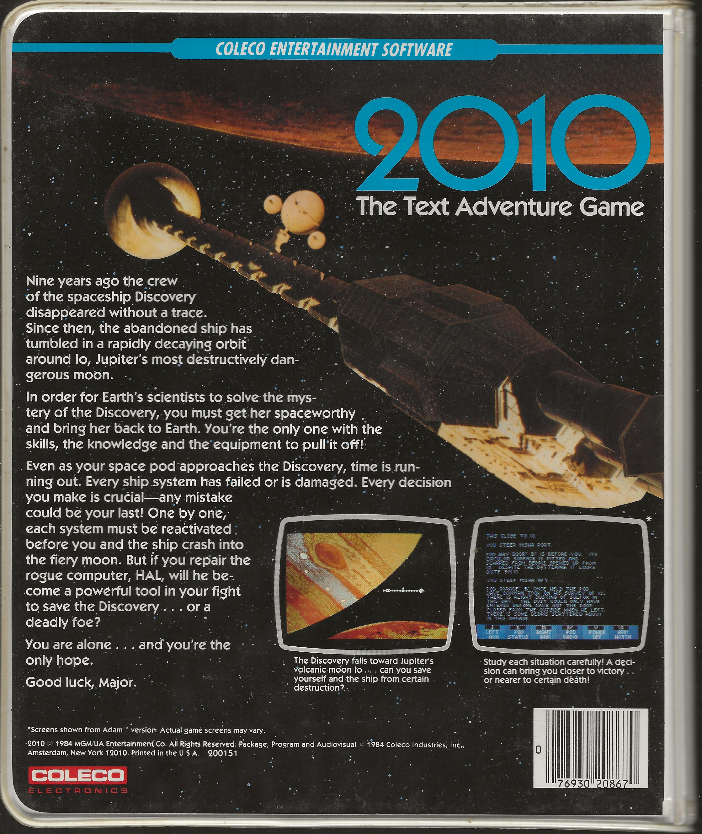 2010 Text Adventure Package