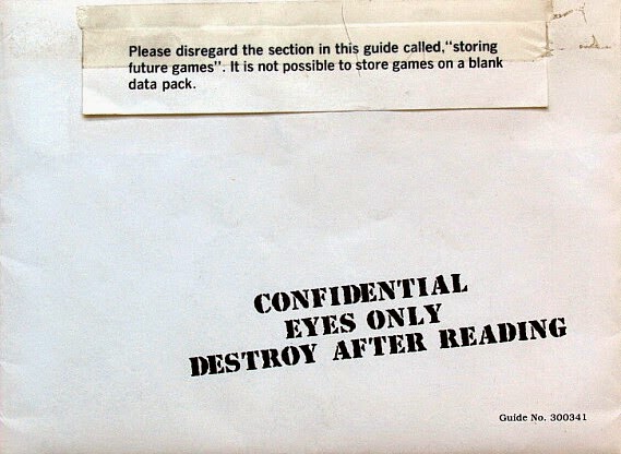 2010 Text Adventure Manual