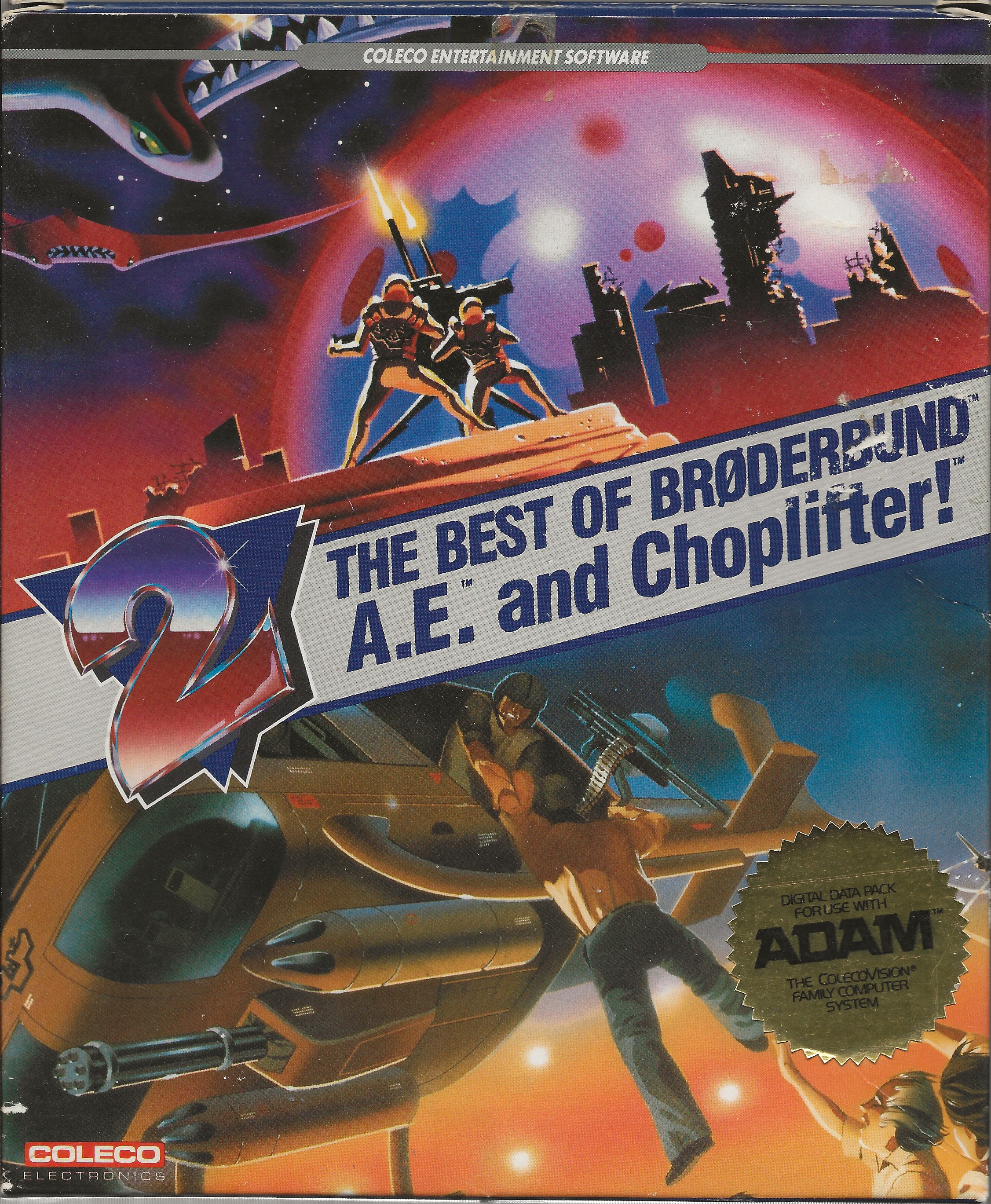A.E. & Choplifter (Best of Broderbund)