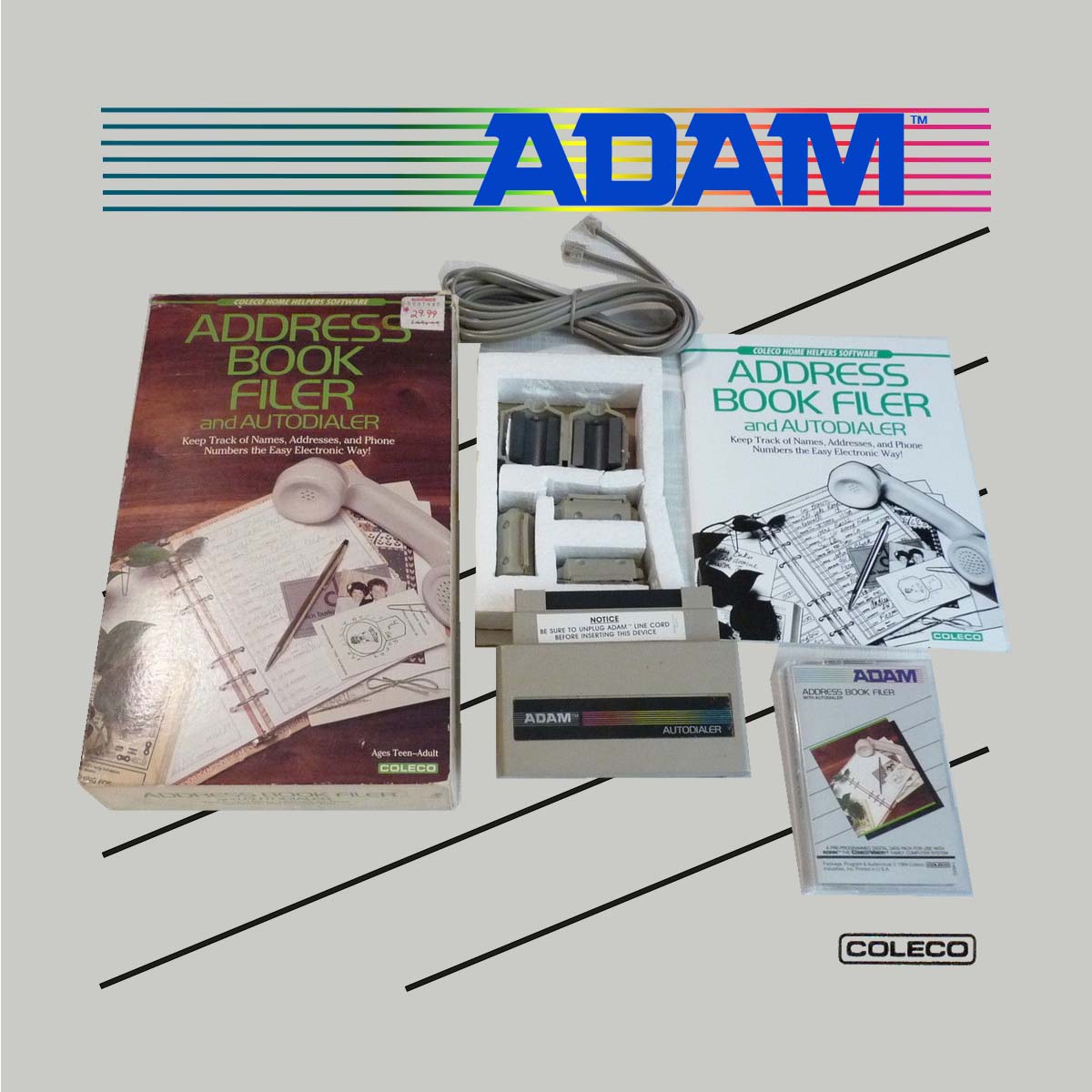 Address Book Filer Advertisement