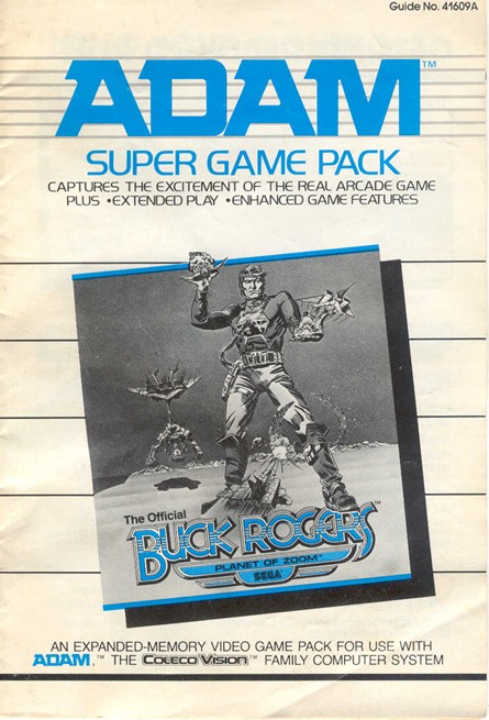 Buck Rogers: Planet of Zoom Manual