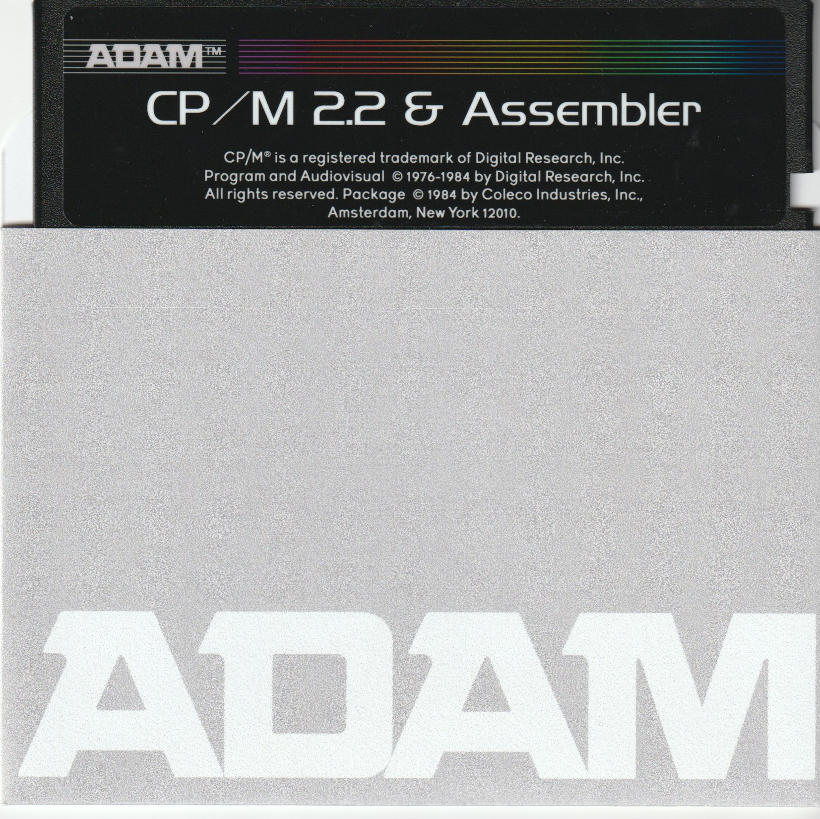 CP/M 2.2 & Assembler Floppy Disk