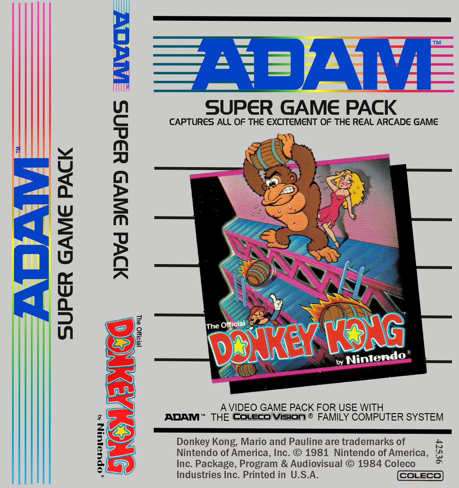 Donkey Kong - Supergame Data Pack