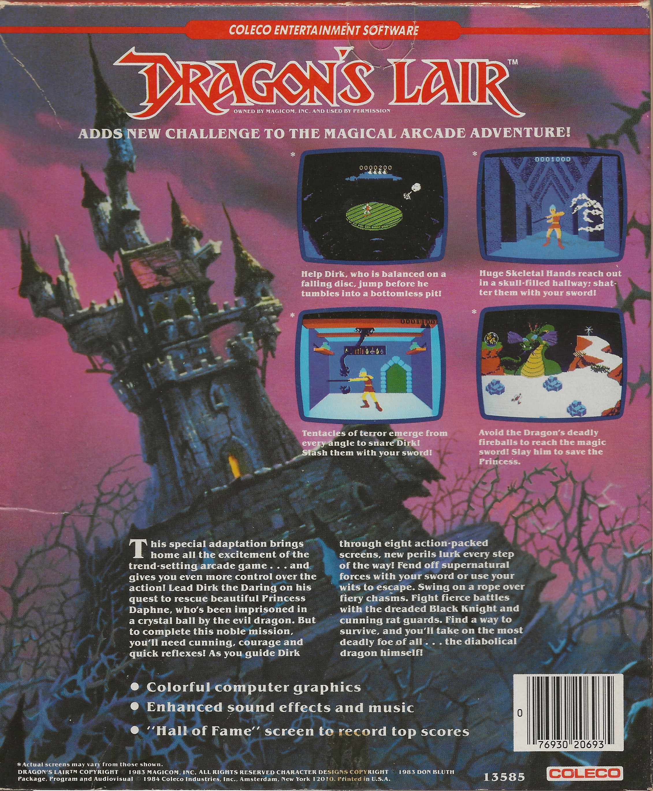 Dragons Lair Package