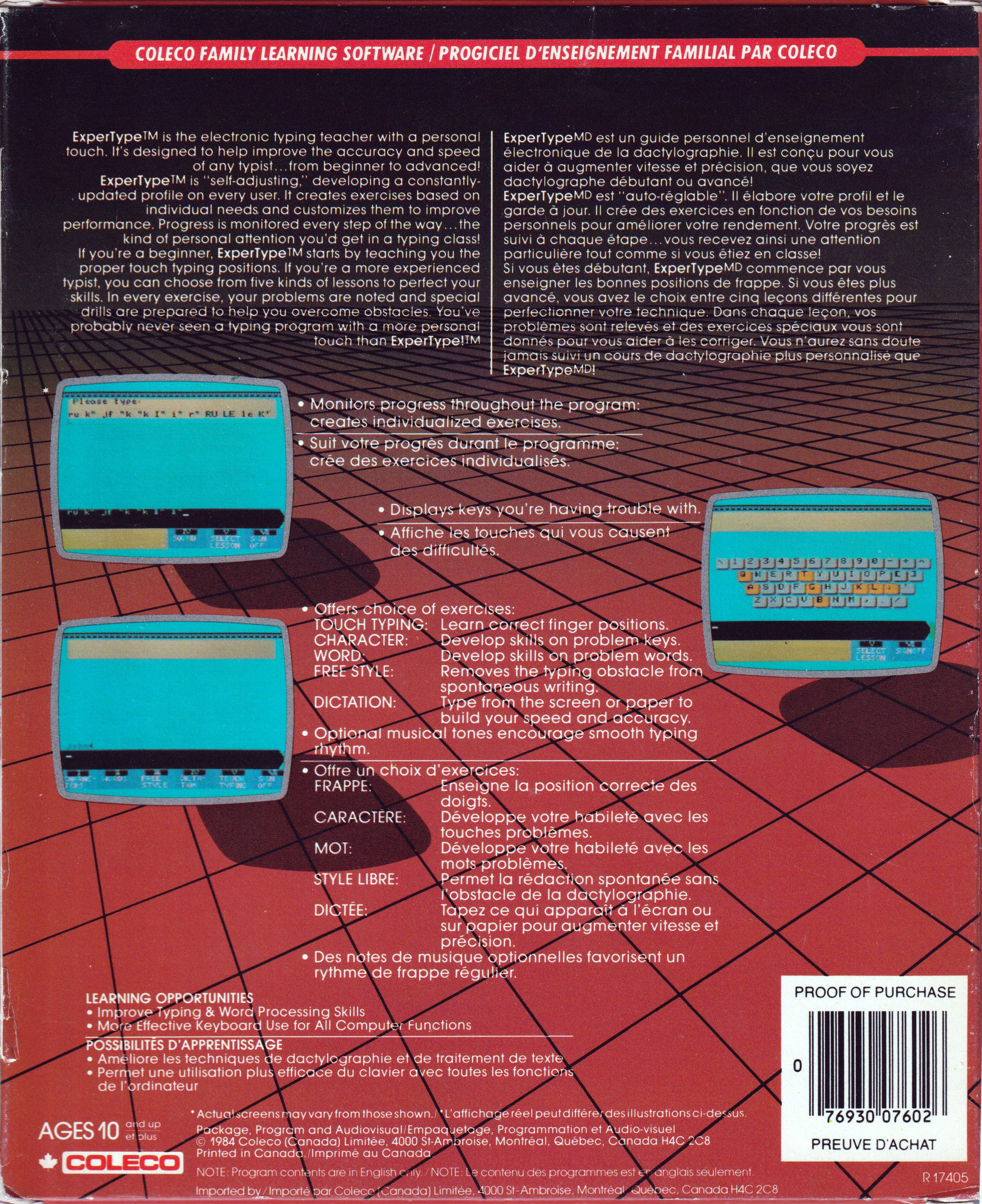 ExperType Canada Back