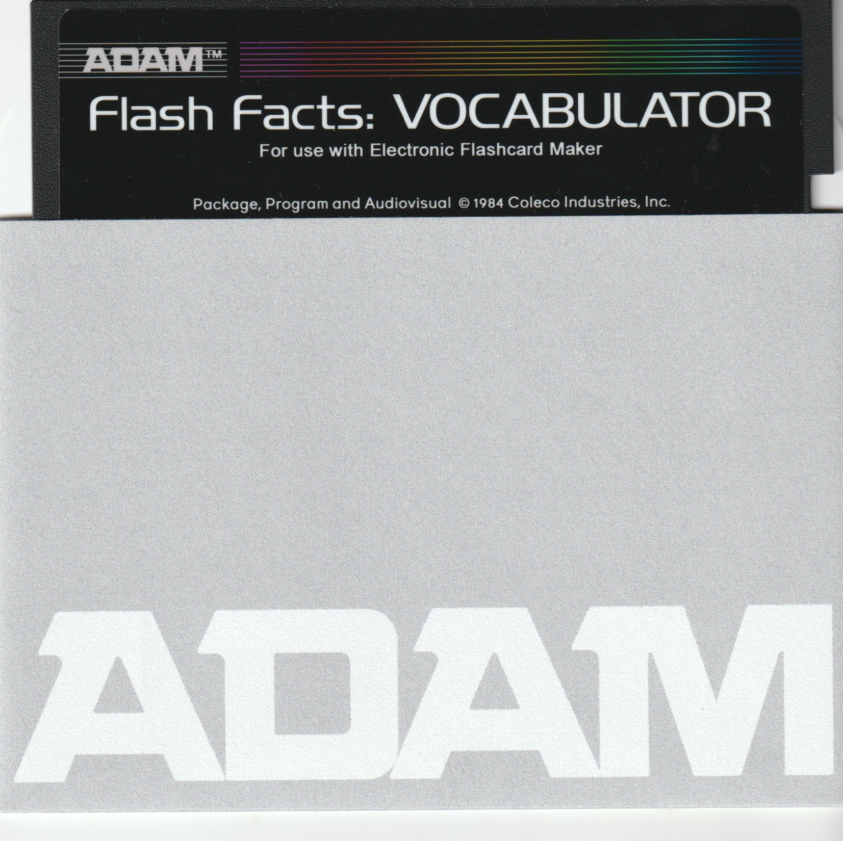Flash Facts: Vocabulator Floppy Disk