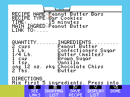 Recipe Filer Screenshot 5