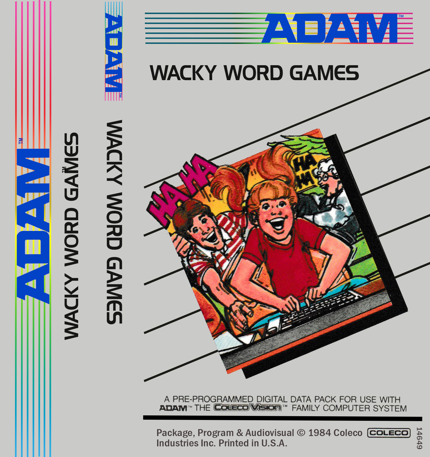 Wacky Word Games Data Pack