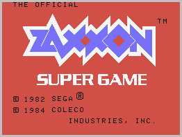 Zaxxon - Supergame Screenshot 1