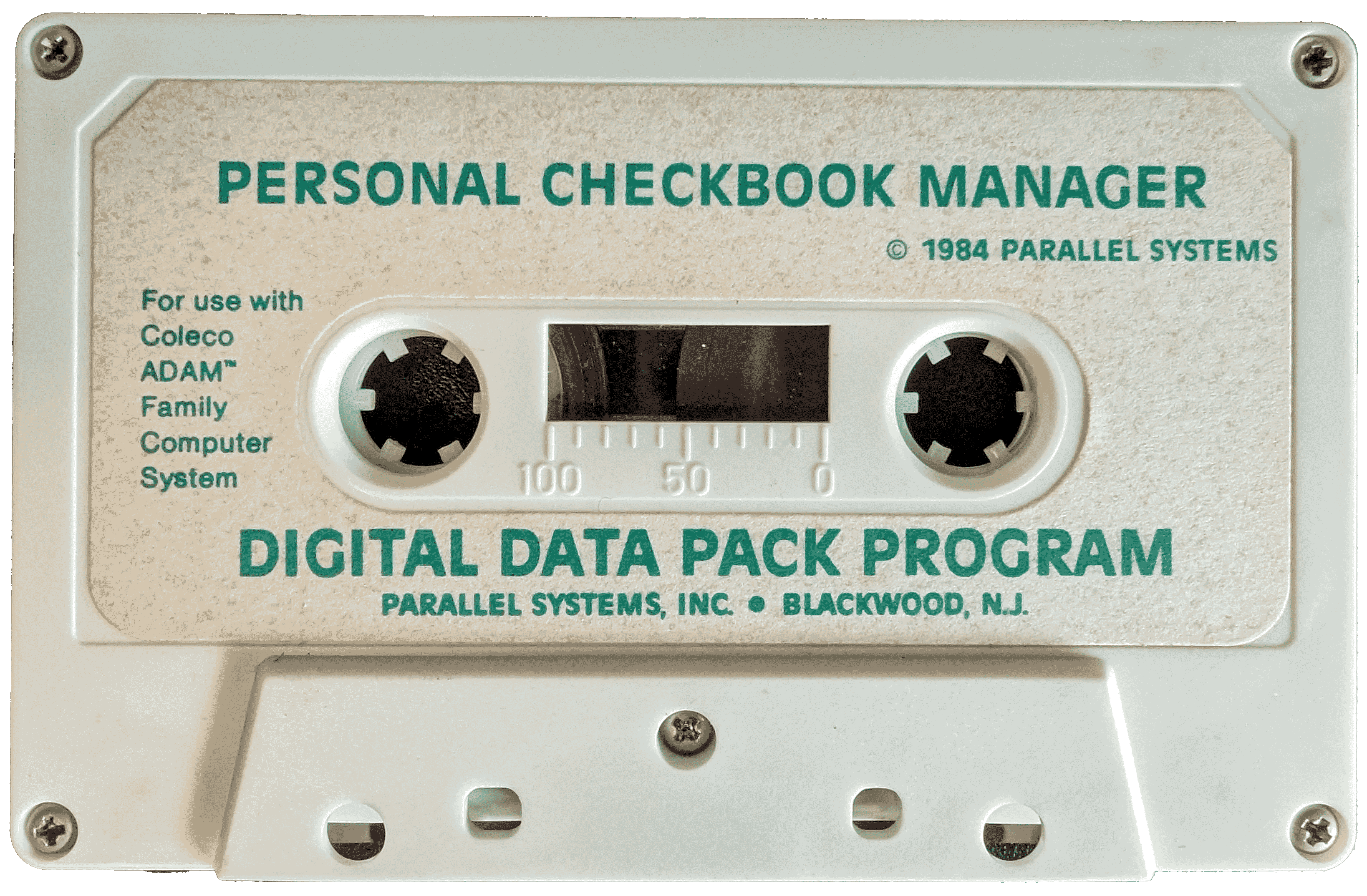 PERSONAL CHECKBOOK MANAGER Package