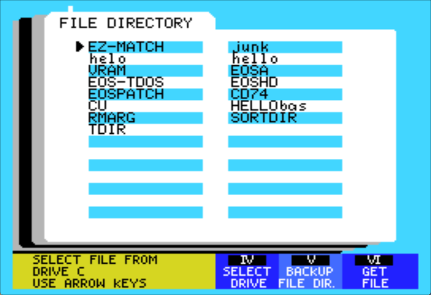 ADAMserve Screenshot 1