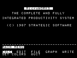 MicroWORKS Screenshot 1