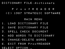 ProofREADER Screenshot 1