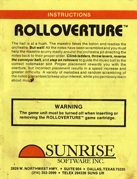 ROLLOVERTURE Manual
