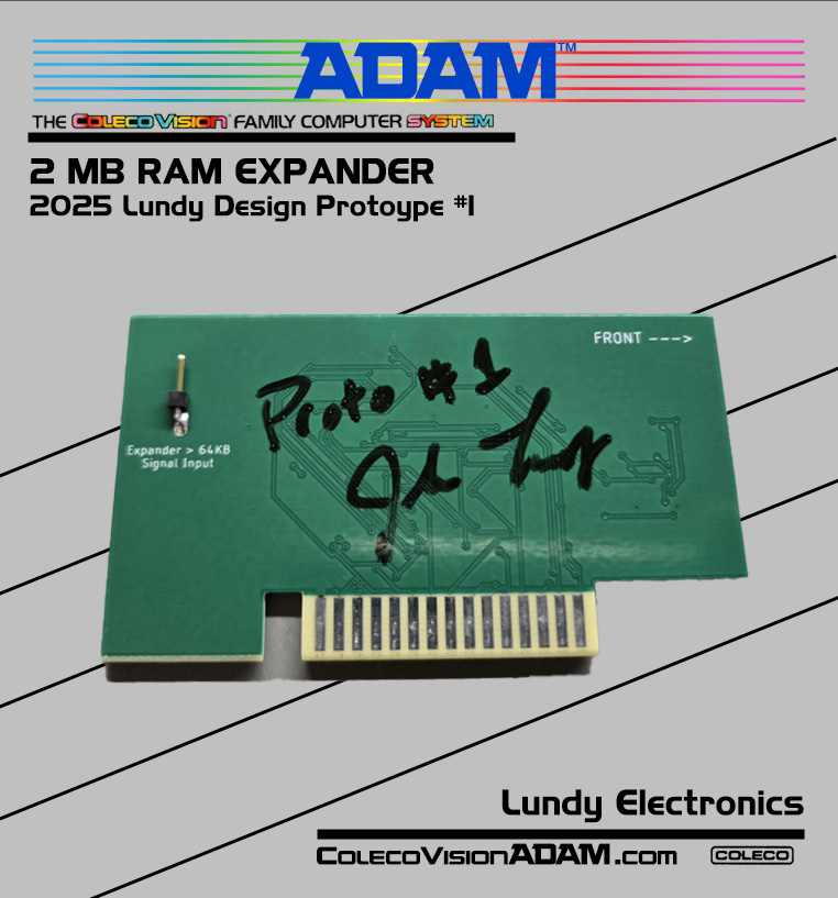 ColecoVision ADAM Internal Cards & Expansion Boards | ColecoADAMmuseum